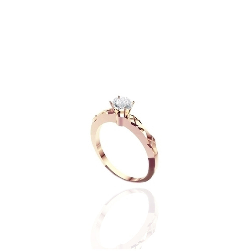 Yellow Gold Engagement Ring