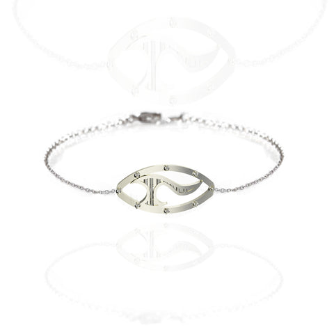 Celtic Sword Bracelet in Sterling Silver